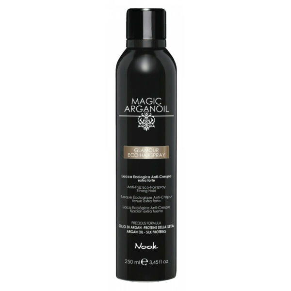 Nook Magic Argan Oil Secret Glamour Eco Hairspray lakier do włosów bez gazu